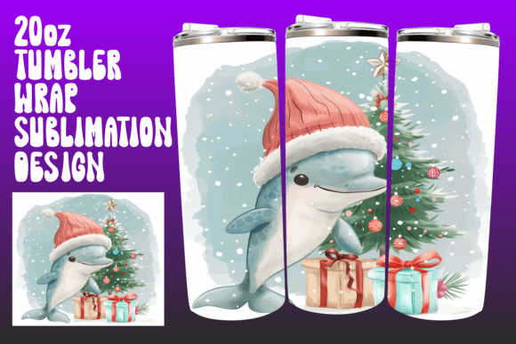 Christmas Animals 20oz Tumbler Wrap Review