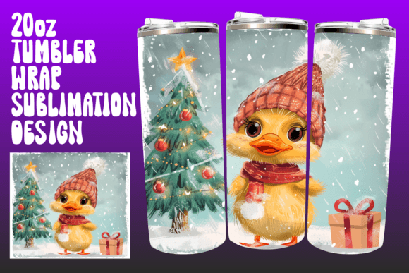 Cute Holiday Animals 20oz Tumbler Wrap Review