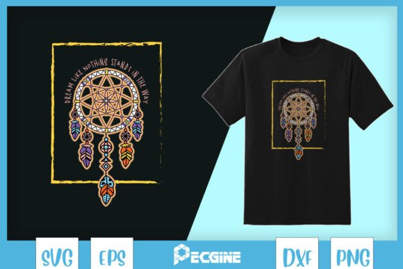Dreamcatcher Nothing Stands in SVG