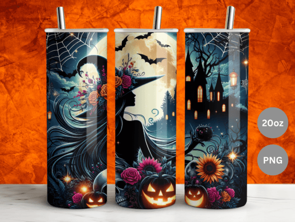 Enchanted Witch Tumbler Wrap