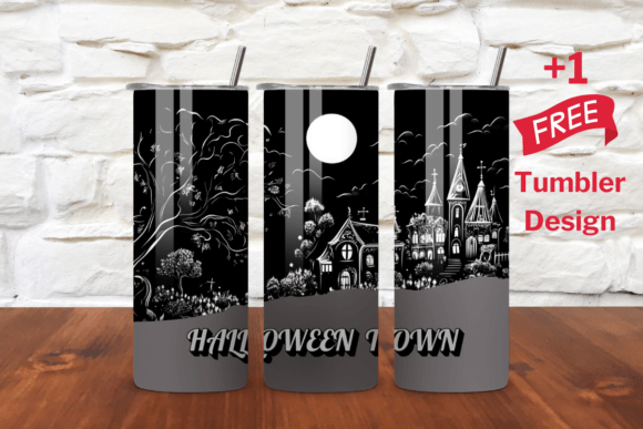 Haunted Haven Tumbler Wrap