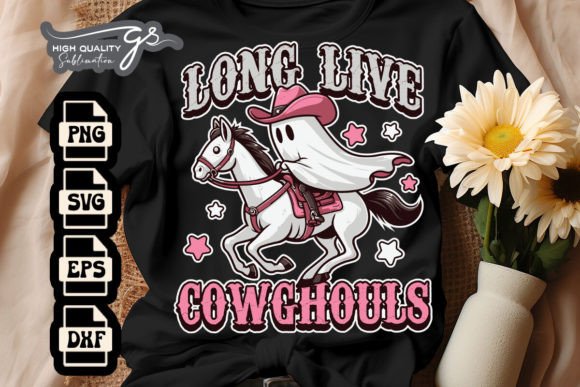 Long Live Cowghouls Halloween SVG