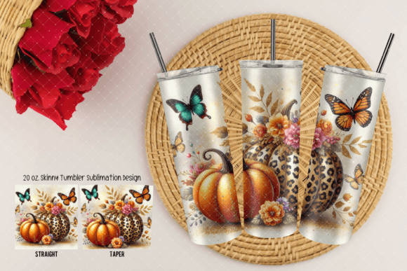 Pumpkin Season Fall Tumbler Wrap Designs Review