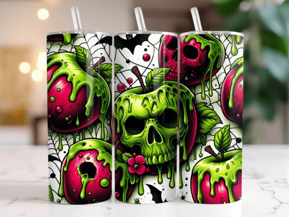 Sinister Poison Apple Tumbler Wrap