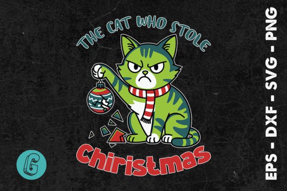The Cat Funny Who Stole Christmas SVG