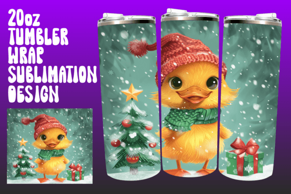 Watercolor Winter Animals Tumbler Wrap Review
