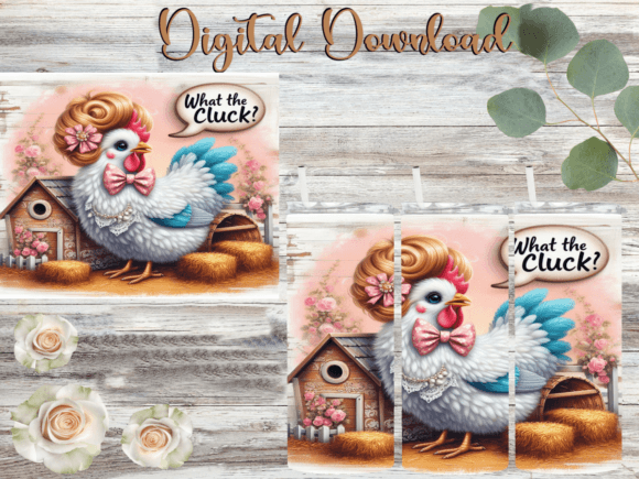 What the Cluck Chicken Tumbler